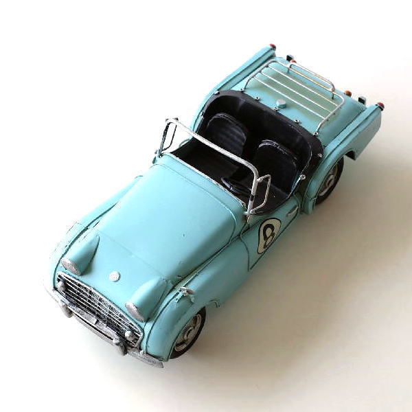 楽天市場】置物 オブジェ スポーツカー おもちゃ アンティーク