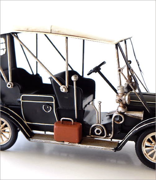 楽天市場】置物 オブジェ クラシックカー おもちゃ アンティーク