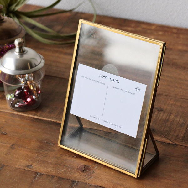 楽天市場】フォトフレーム 写真立て ガラス 真鍮 おしゃれ フォト