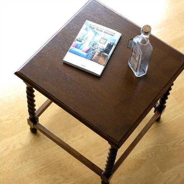 楽天市場】サイドテーブル アンティークの通販