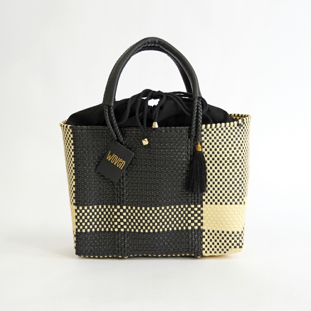 楽天市場】WOVEN ウーヴン バスケットバッグ メルカドバッグ Small