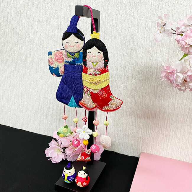 楽天市場】つるし飾り 季節 飾り ひなまつり 置物 おしゃれ [立ち雛