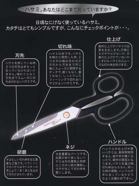 楽天市場】ヘンケルス ツヴィリング 洋バサミ 13cm 41900-131 スーパー