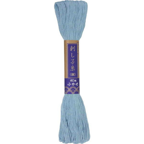 楽天市場】刺し子糸 細 小かせ 40m 同色5カセ1袋単位 ネコポス可