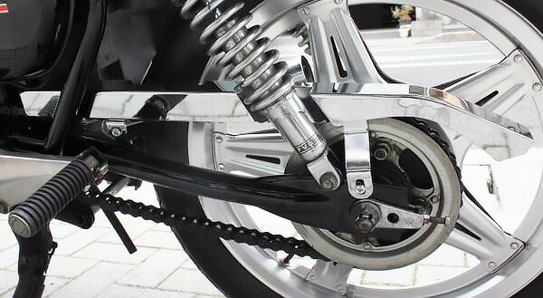 楽天市場】CB250T/400T/CB250N/CB400N ホーク メッキチェーンケース