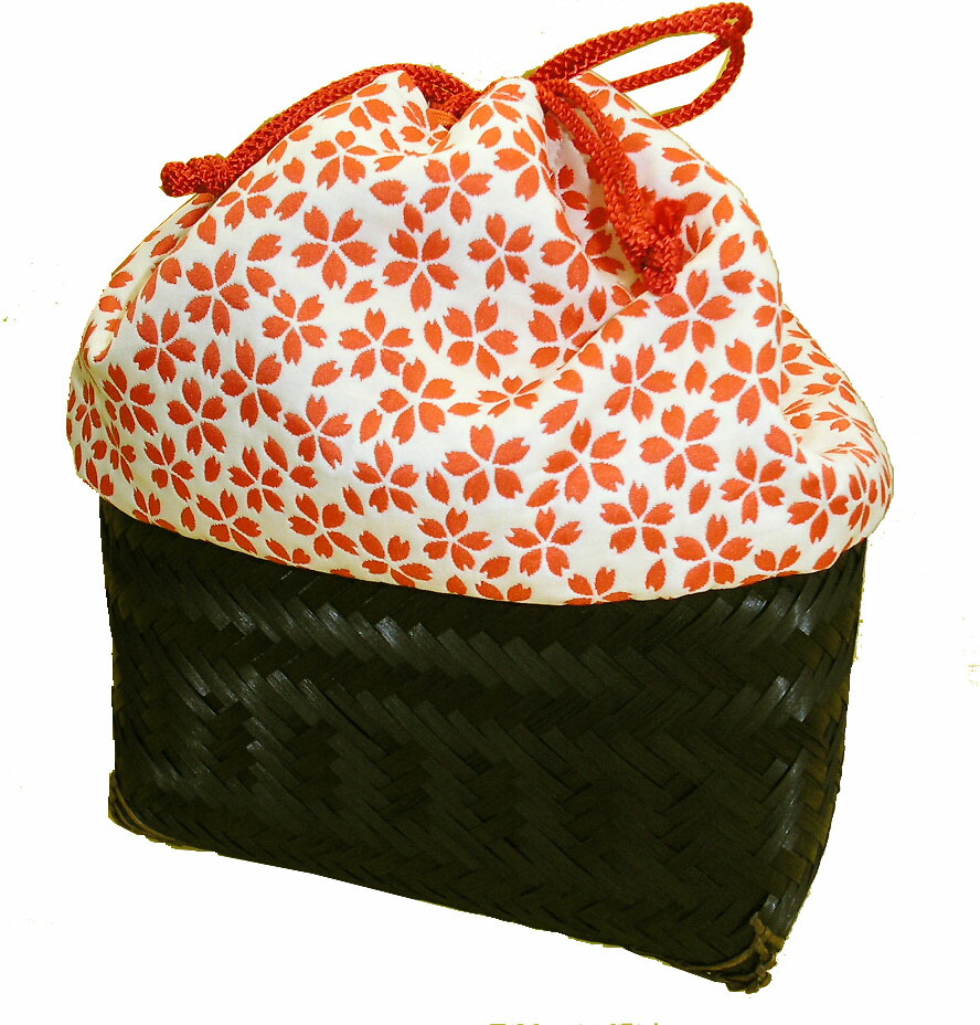 お座敷籠 巾着籠 花籠 お道具巾着 約束籠 尺籠 都袋 芸妓 舞妓 楽天