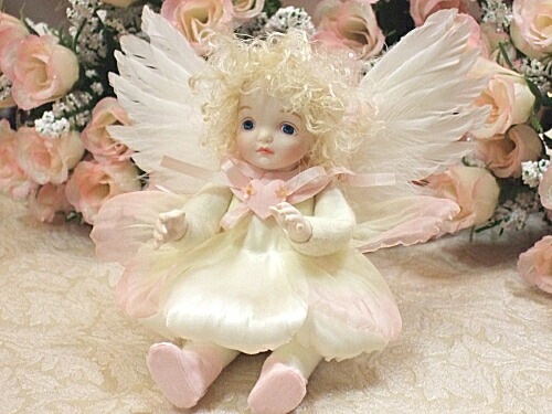 若月まり子 ビスクドール 妖精　ELFIN FLOWERY 希少 レア 若月まり子さん創作 すずらん 】Mariko Wakatsuki ELFIN