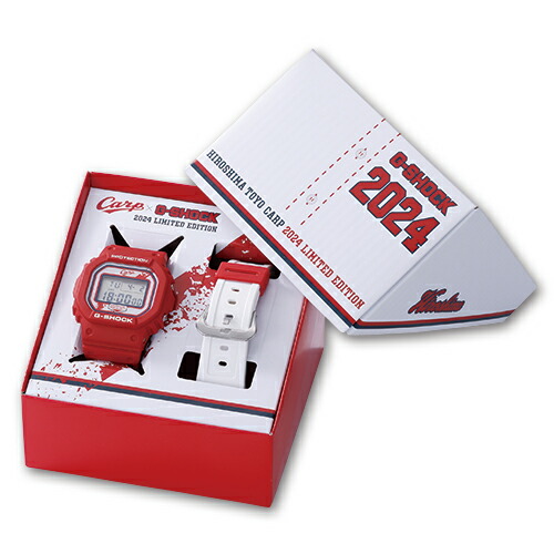 G-SHOCK Carp 10th Anniversary レッド 販売 広島カープ G-SHOCK Carp