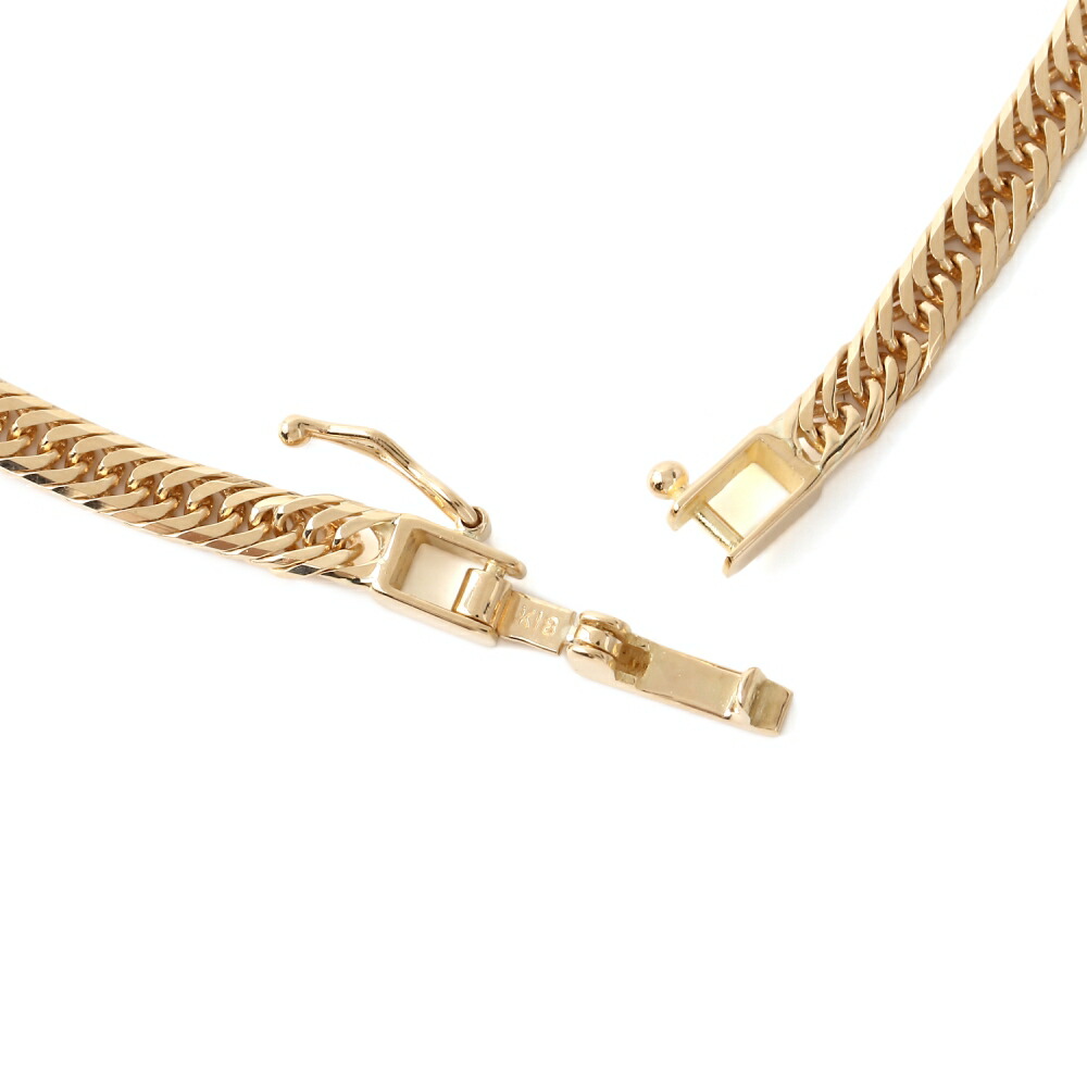 楽天市場】＼楽天ランキング1位／ 18金 喜平アンクレット 8面トリプル