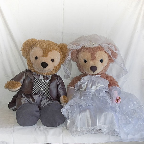楽天市場】ダッフィー シェリーメイ ウエディング ペア Mサイズ 70cm