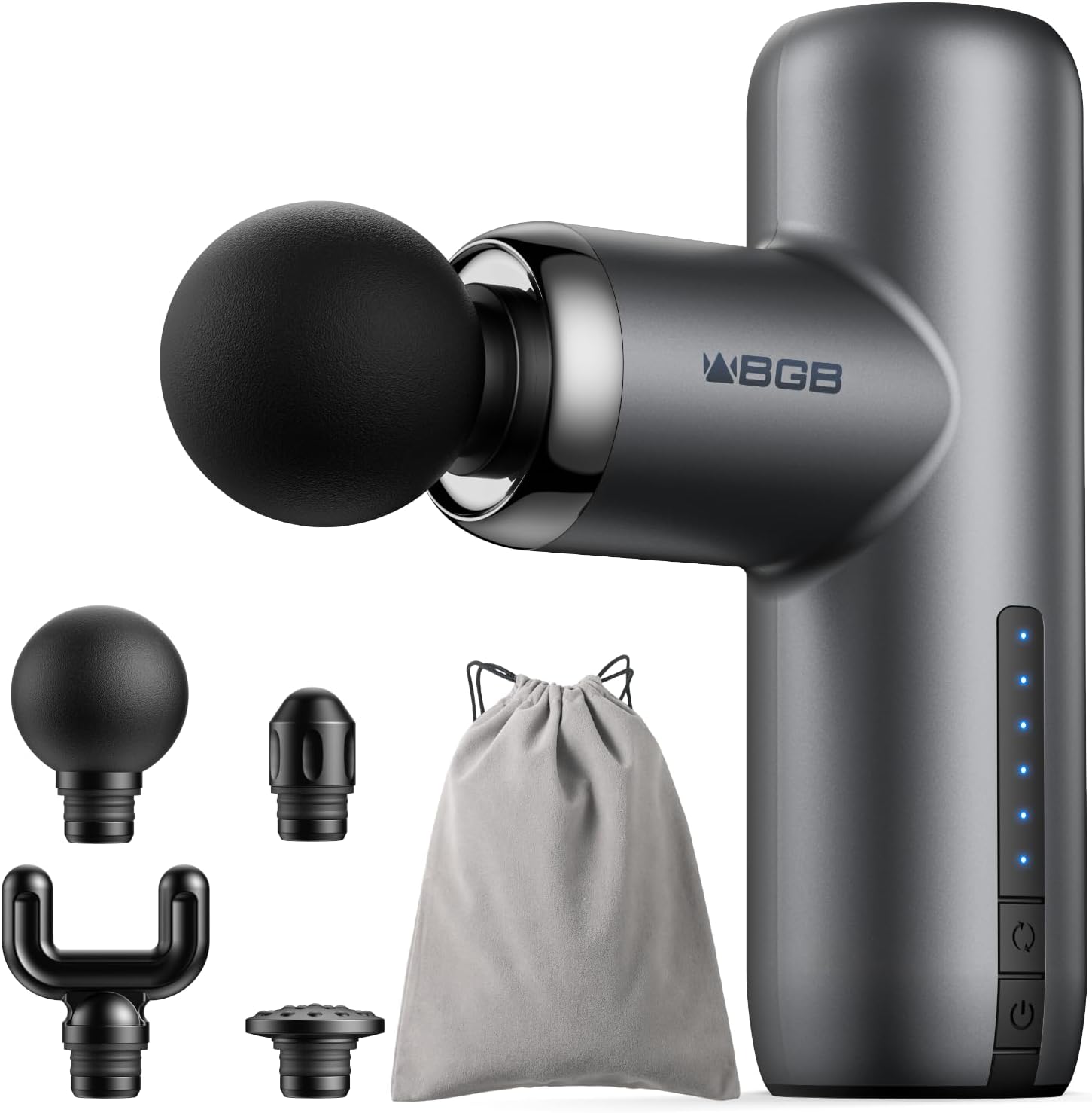 楽天市場】マッサージガン 筋膜リリースガン MINI ハンディガン 6段階