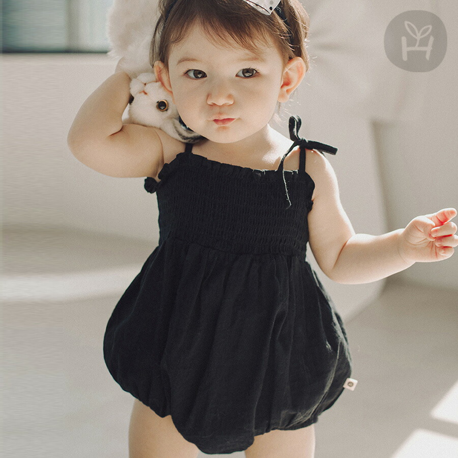 楽天市場】オード ボディースーツ ブラック ベビー ワンピース