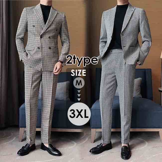 楽天市場】ダブルスーツ メンズ ビジネススーツ ダブルブレスト