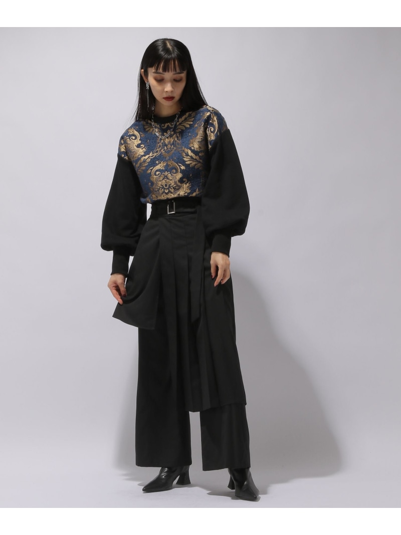 楽天市場】【SET UP対応 LADIES】2WAYゴブランキリカエプルオーバー