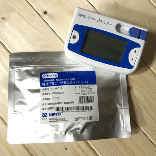 楽天市場】ニプロの酵素分析装置 唾液アミラーゼモニター本体＋チップ