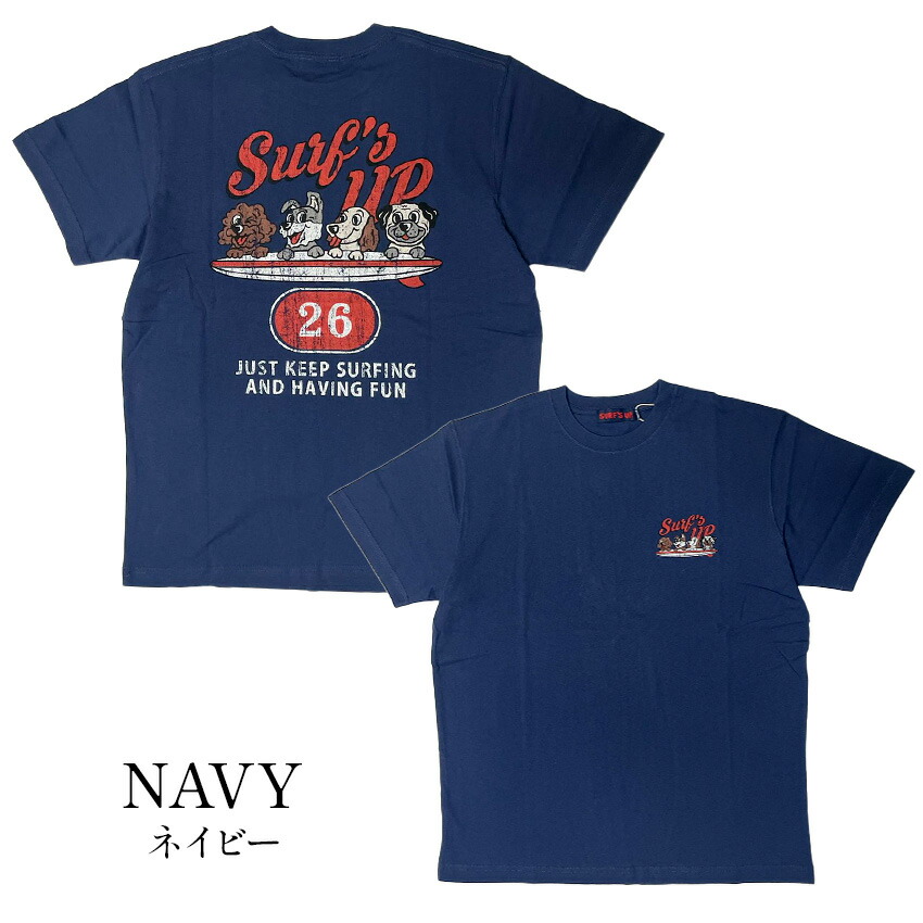 楽天市場】SURF´S UP Tシャツ サーフアップ 犬 (252SU1ST463)（メンズ