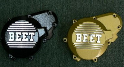 楽天市場】バイクパーツBEET(ビート) ジェネレーターカバー BEETロゴ