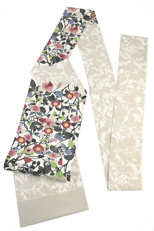 楽天市場】栗山吉三郎 栗山紅型 和染紅型 名古屋帯 紅型染 薄ベージュ