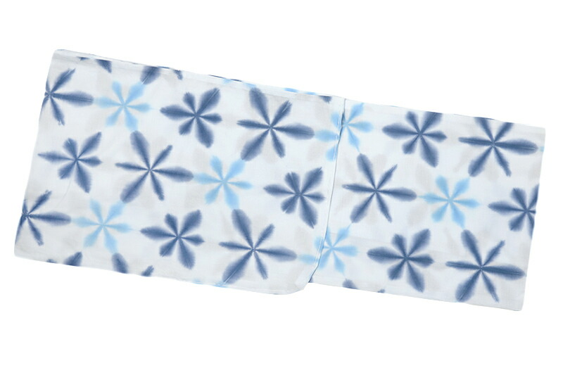 楽天市場】浴衣 板締め絞り Mサイズ 青 水色 手絞り 和柄 綿100