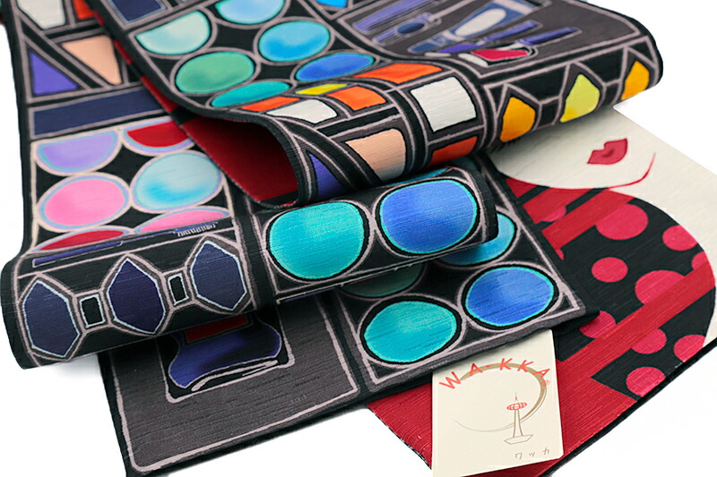 楽天市場】半幅帯 WA・KKA WAKKA ワッカ 「コフレ」 リバーシブル 正絹