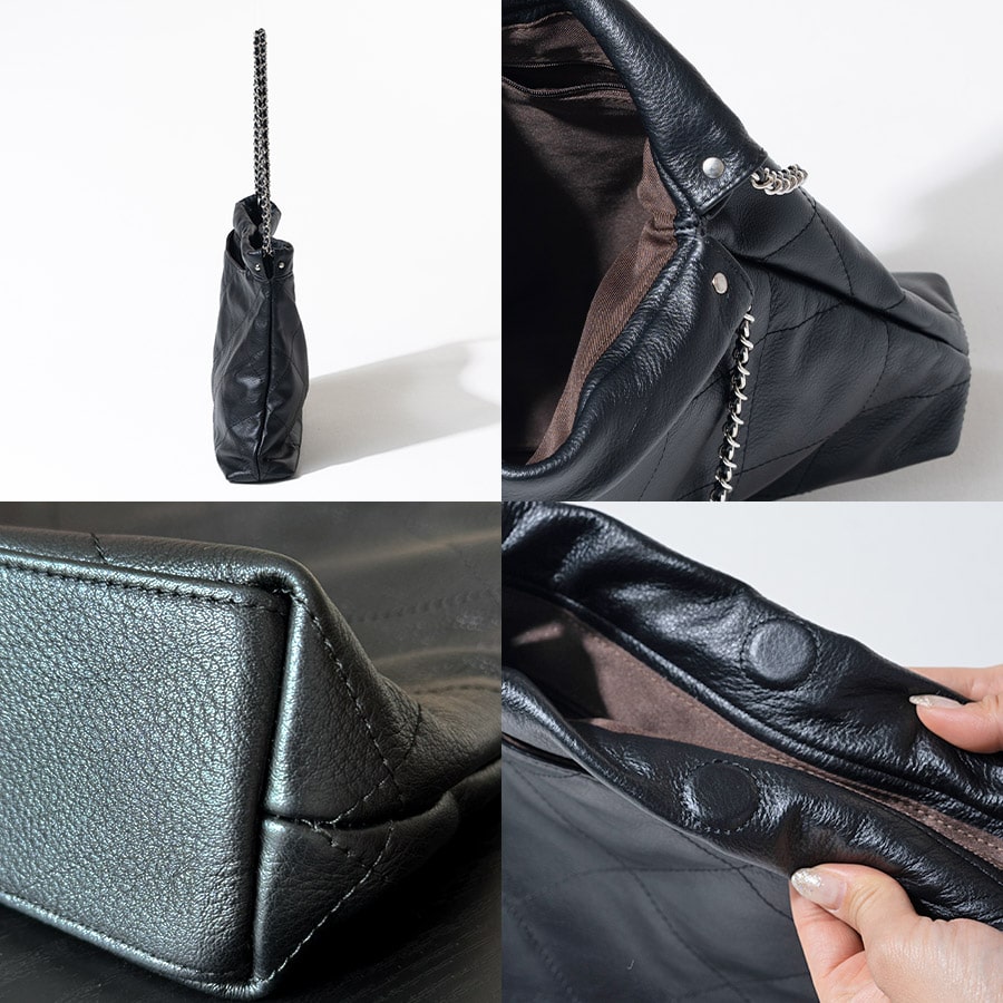 楽天市場】本革 チェーンバッグ ショルダーバッグ レディース