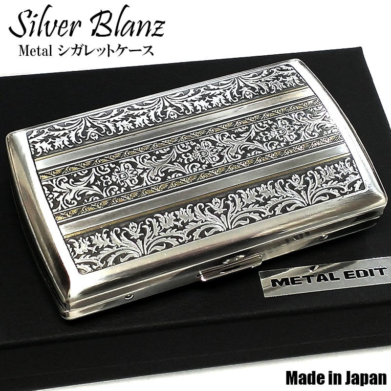 楽天市場】シガレットケース アラベスク METAL EDIT 10本 タバコケース