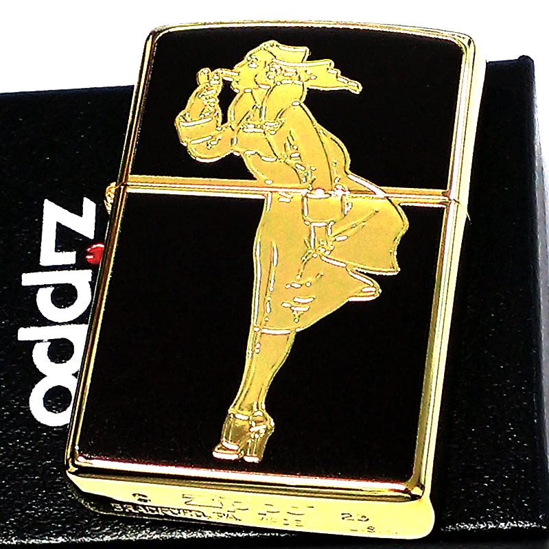 楽天市場】【スーパーSALE対象】ZIPPO ライター ゴールド ブラック