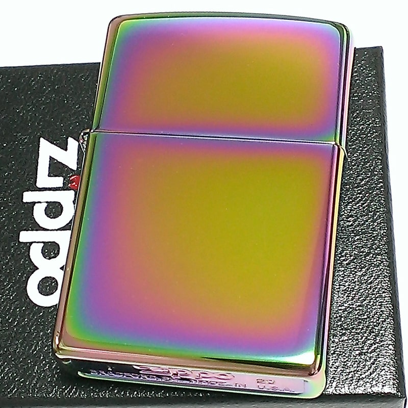 楽天市場】ZIPPO ライター レインボー ジッポ スペクトラム 無地 虹色