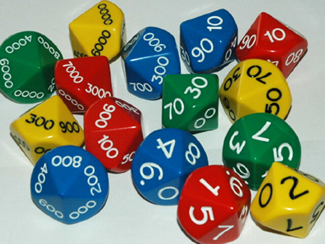 楽天市場】ジャンボダイス10面 1桁〜4桁 : EDA GARAGE