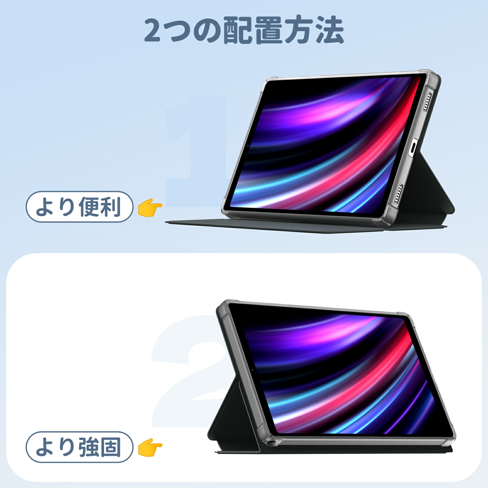 楽天市場】Headwolf タブレットケース FPad6/FPad7に適用 8.4インチ