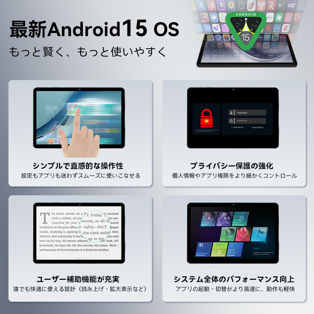 楽天市場】「クーポンで26999円」 8インチ タブレット Headwolf FPad7