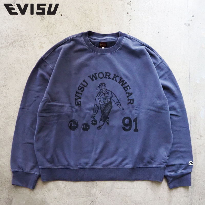 楽天市場】EVISU エヴィス トレーナー スウェット メンズ ボウリング