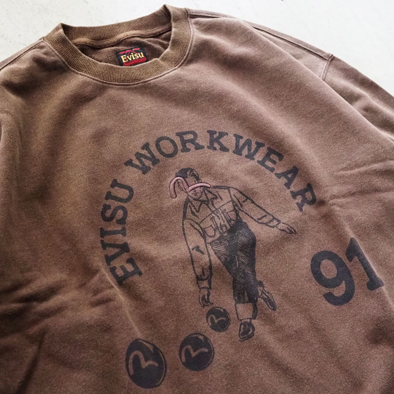 楽天市場】EVISU エヴィス トレーナー スウェット メンズ ボウリング