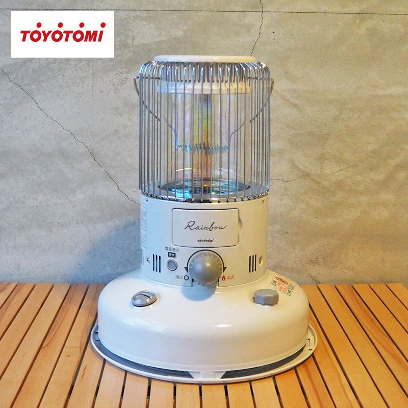 楽天市場】トヨトミ 対流形ストーブ レインボー RB-250 ストーブ 石油