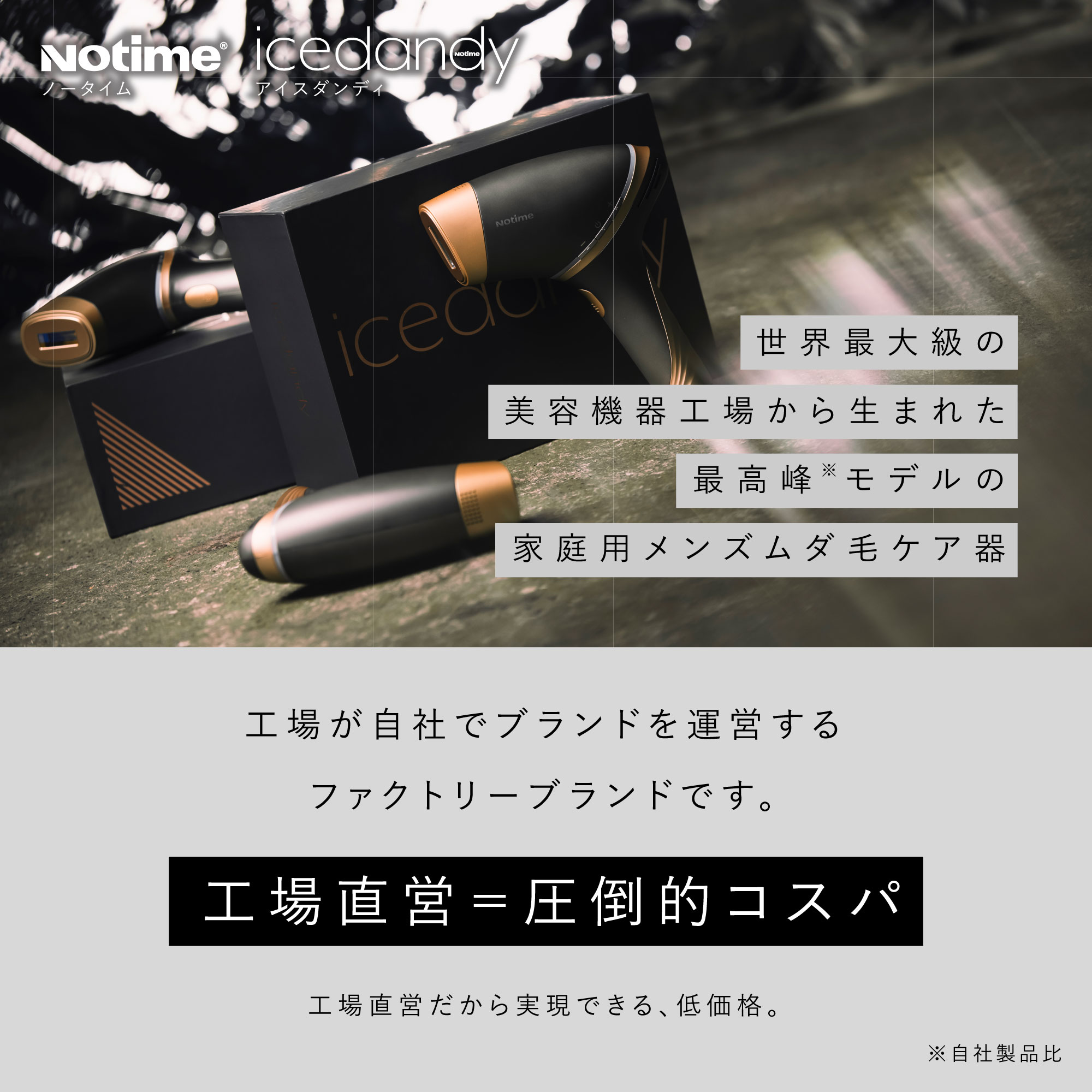 楽天市場】〔 家庭用メンズ光脱毛器「icedandy（アイスダンディ）〕 顔