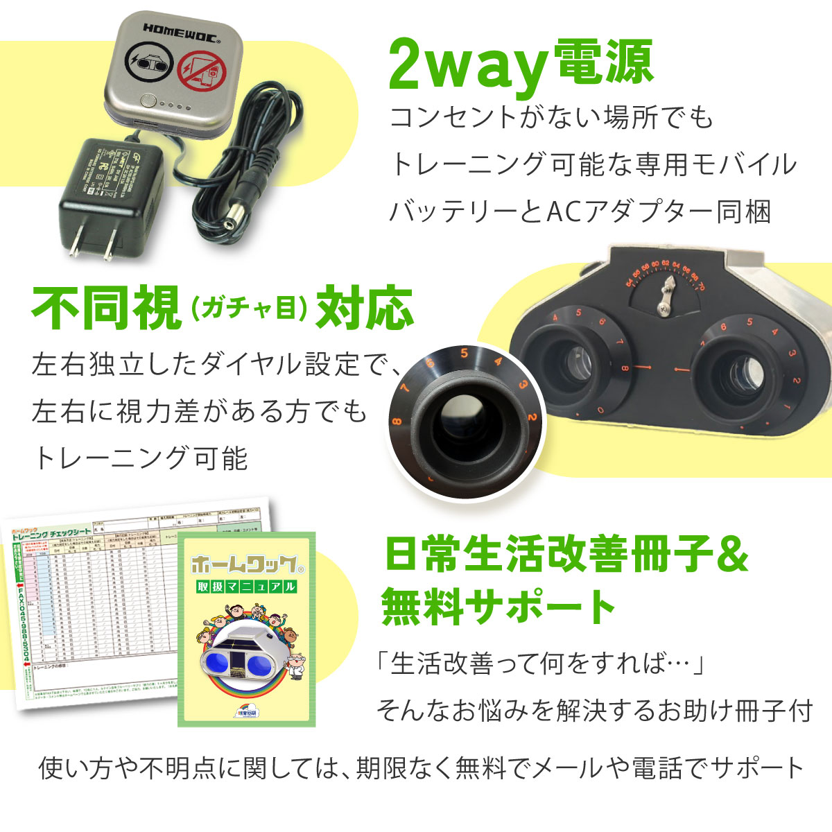 楽天市場】ホームワック 視力トレーニング 自宅 トレーニング グッズ