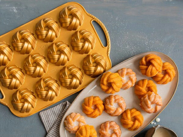 楽天市場】Nordic Ware ノルディックウエア ブレイデッド・ミニバント