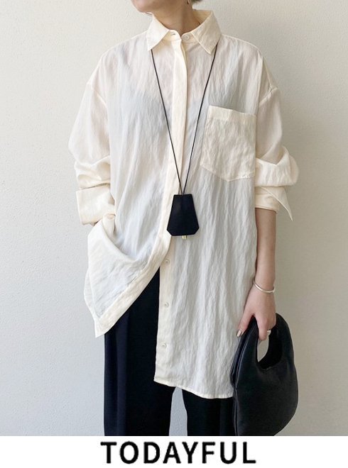 楽天市場】【即日出荷】TODAYFUL トゥデイフル Silky Pocket Shirts
