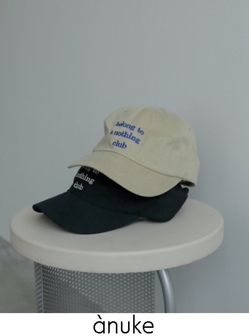 楽天市場】【予約】anuke アンヌーク Twill Logo Cap 24春夏予約