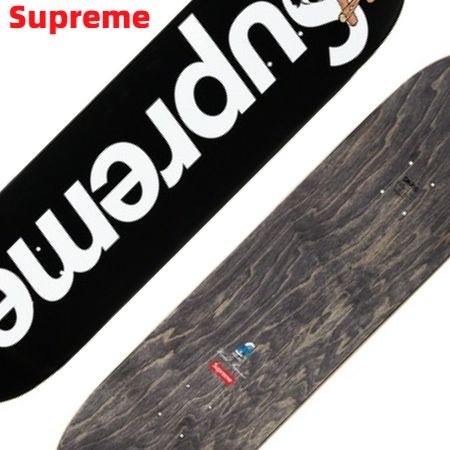 楽天市場】【Supreme Smurfs Skateboard Black シュプリーム スマーフ