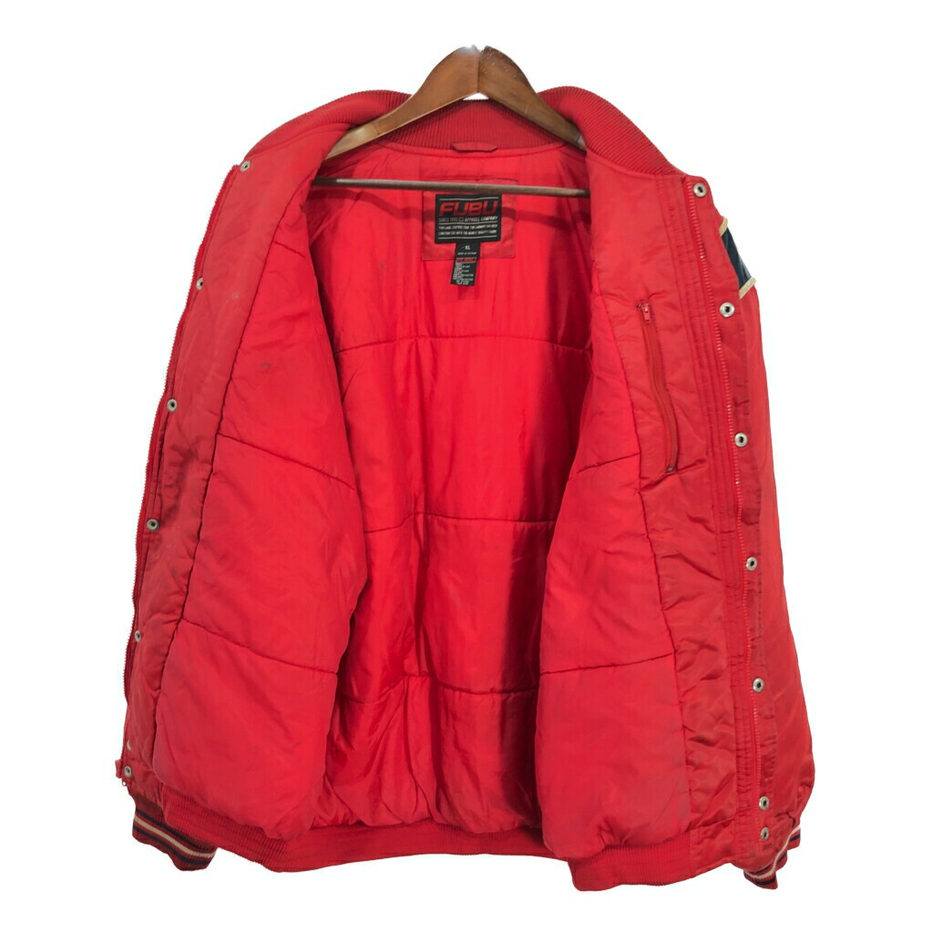 楽天市場】90年代 FUBU フブ ナイロン スタジアムジャケット レッド