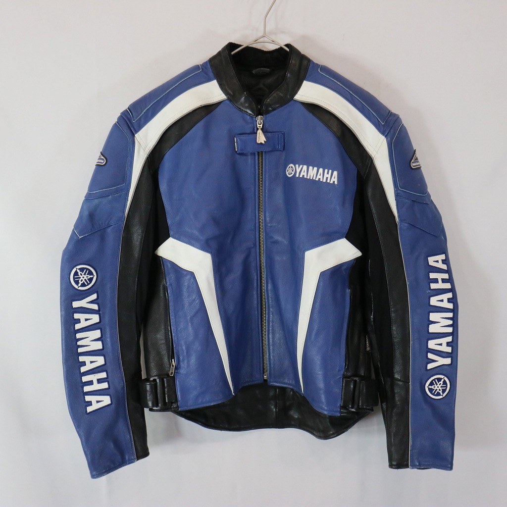 楽天市場】YAMAHA ヤマハ ライナー付き 本革 レザー レーシング