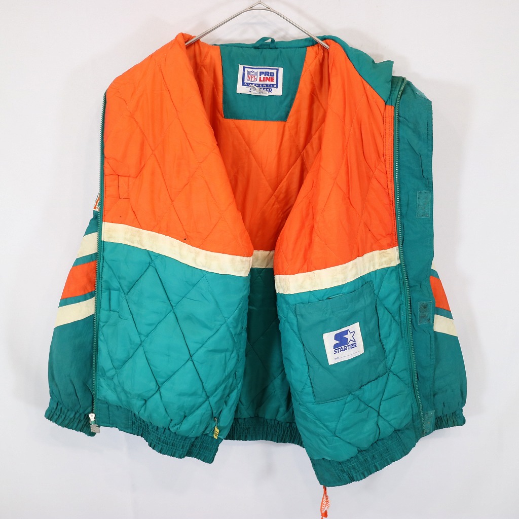 楽天市場】SALE/ STARTER スターター NFL マイアミ・ドルフィンズ 中綿