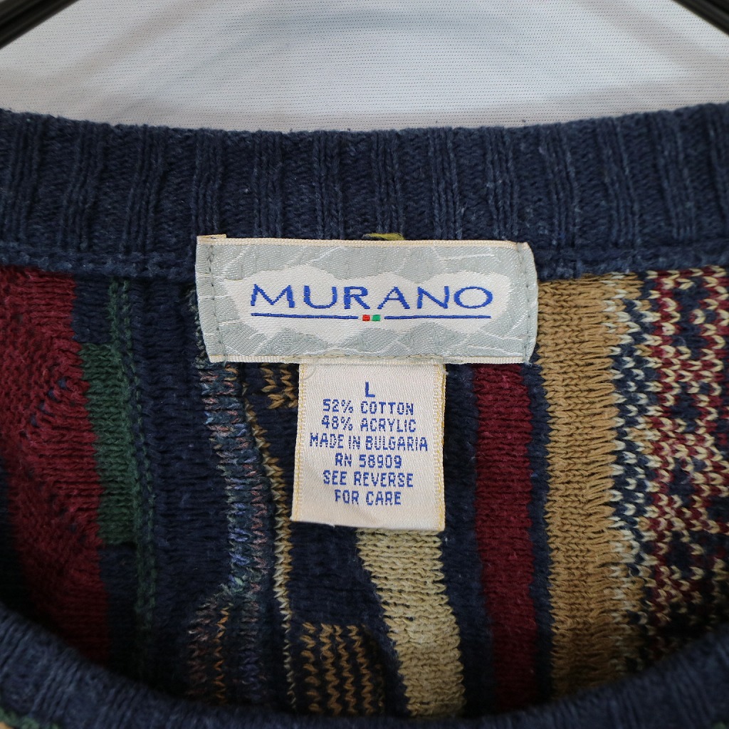 楽天市場】MURANO 3Dニット セーター 防寒 アクリル混 デザイン系