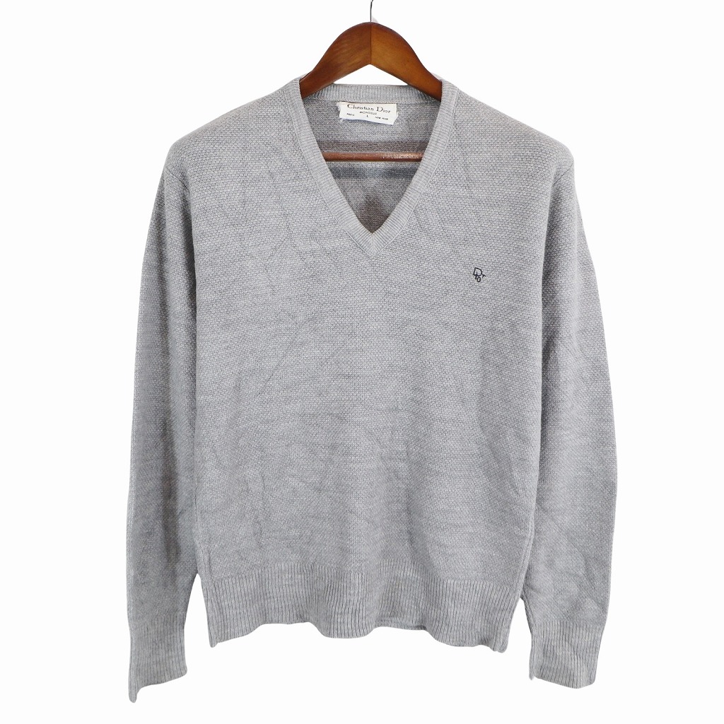 楽天市場】Christian Dior クリスチャン ディオール ニット セーター V