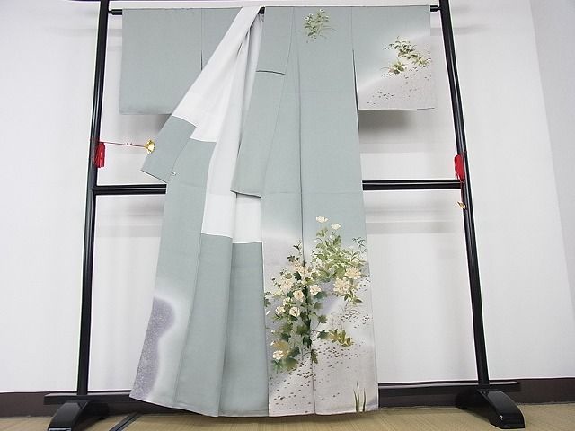 楽天市場】平和屋-こころ店□極上 漆工芸作家 金森一博 訪問着 花