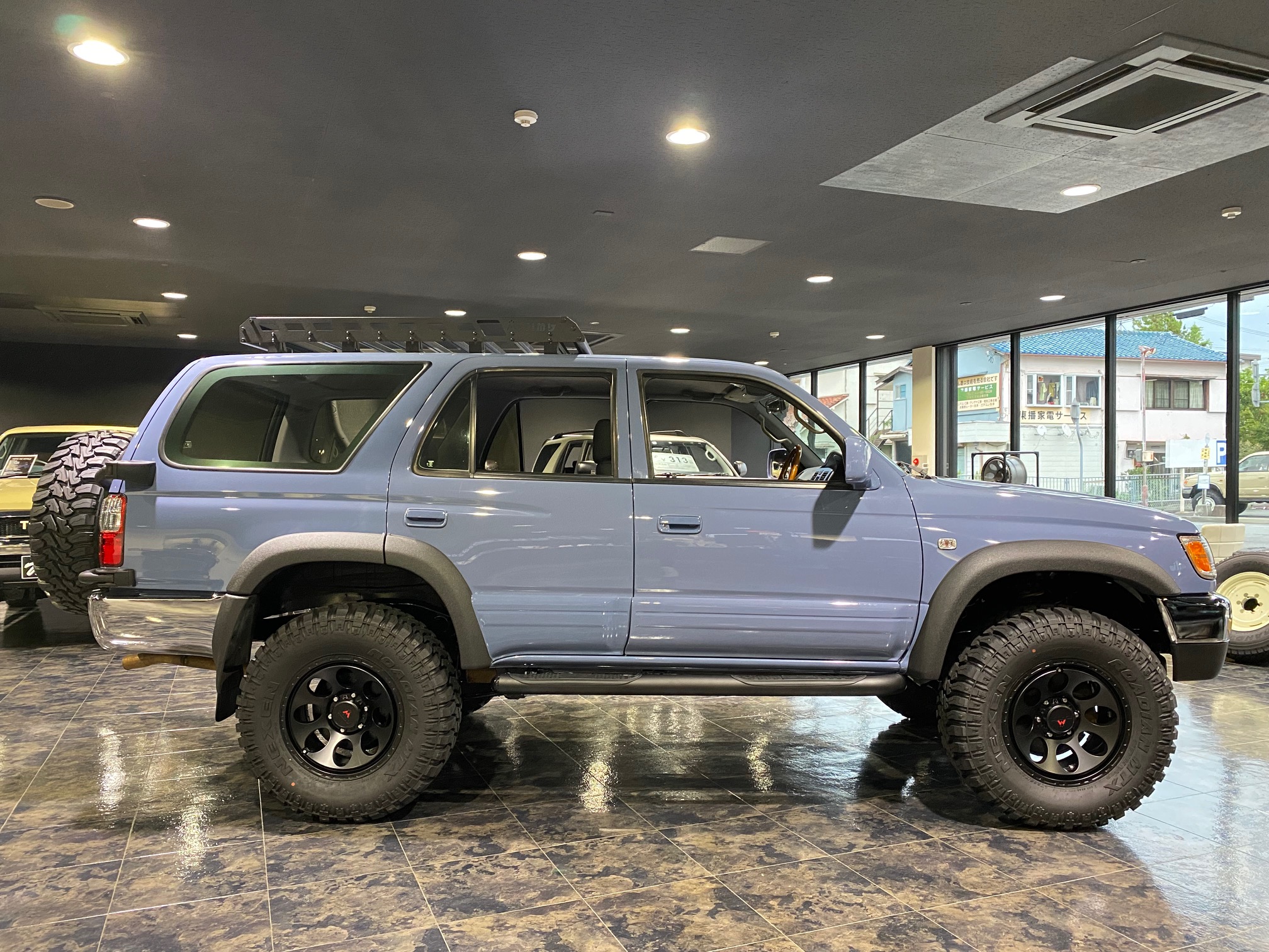 楽天市場】ハイラックスサーフ185専用 チューブステップ ブラック 左右