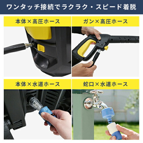 HIDAKA HK-1890 高圧洗浄機本体 60Hz オプション多数