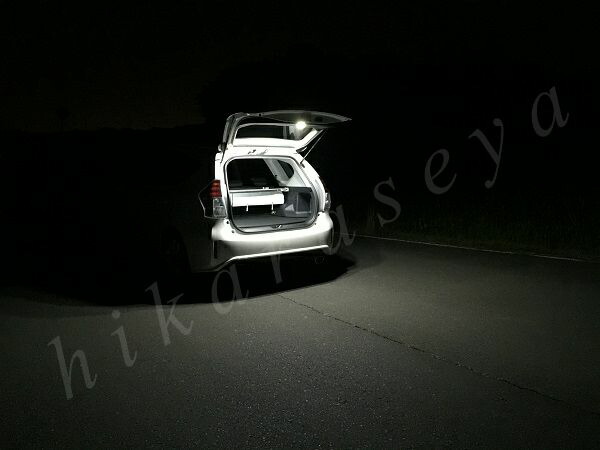楽天市場】【1年保証】純正加工LEDラゲッジランプ 純白 3点セット
