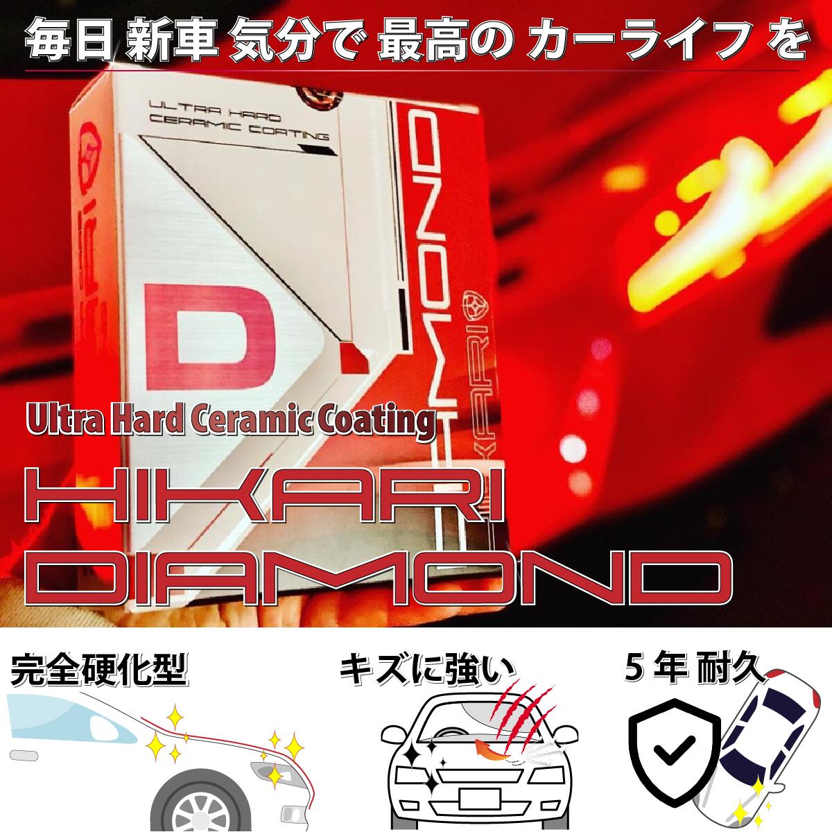 楽天市場】セラミックコーティング セット 滑水 傷 9H 光沢 車